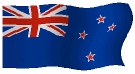New Zealand animated flag