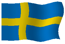 Sweden animated flag