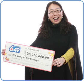 Biggest winner in Canadian Lotto 6/49