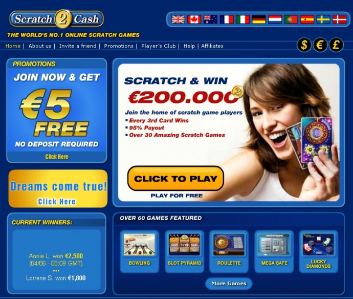 scratch cards games