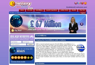 Euromillions syndicate or play this lotto online