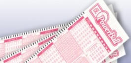 Powerball lottery playslips