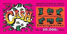 Austrian Lottery Scratch Card called CASH.