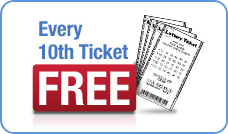 subscription - every 10th ticket free icon