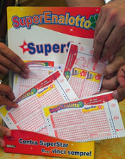 Superenalotto SuperStar blank coupons playslips