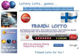 Get all detailed information about Finland Lotto at our dedicated page at http://www.lotto-game.com/finland-lotto.html