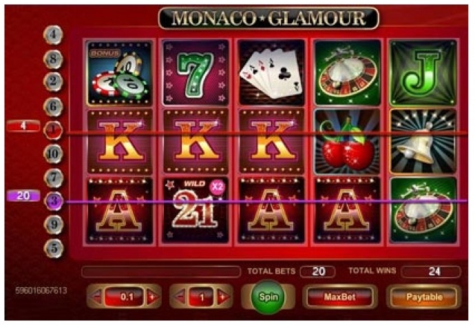 Monaco Glamour Video Slot Game