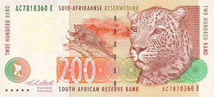 South Africa Lotto can be played using this beautifully designed banknote.