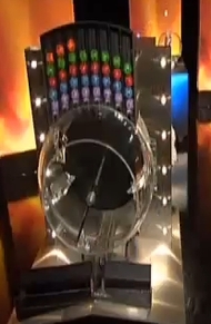 Sweden Lotto drawing machine