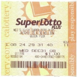 California Super Lotto Lottery Lotto games