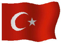 Turkish animated flag. Play Turkish 6/49 Loto online.