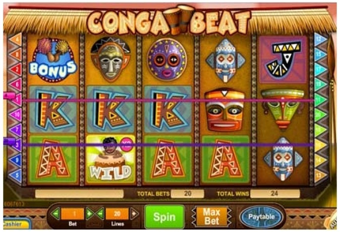 Conga Beat Video Slot Game