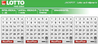 Swedish lotto plus new arrivals
