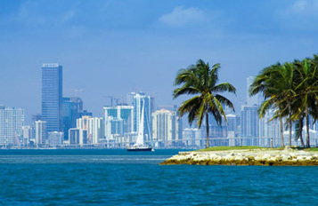 Miami City in Florida