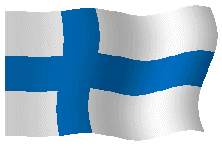 Finland flag. Finnish Lotto