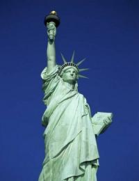 New York's  Statue of Liberty.