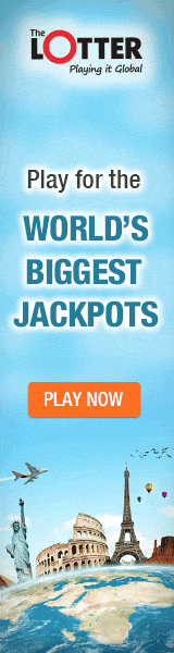 lottery jackpot banner
